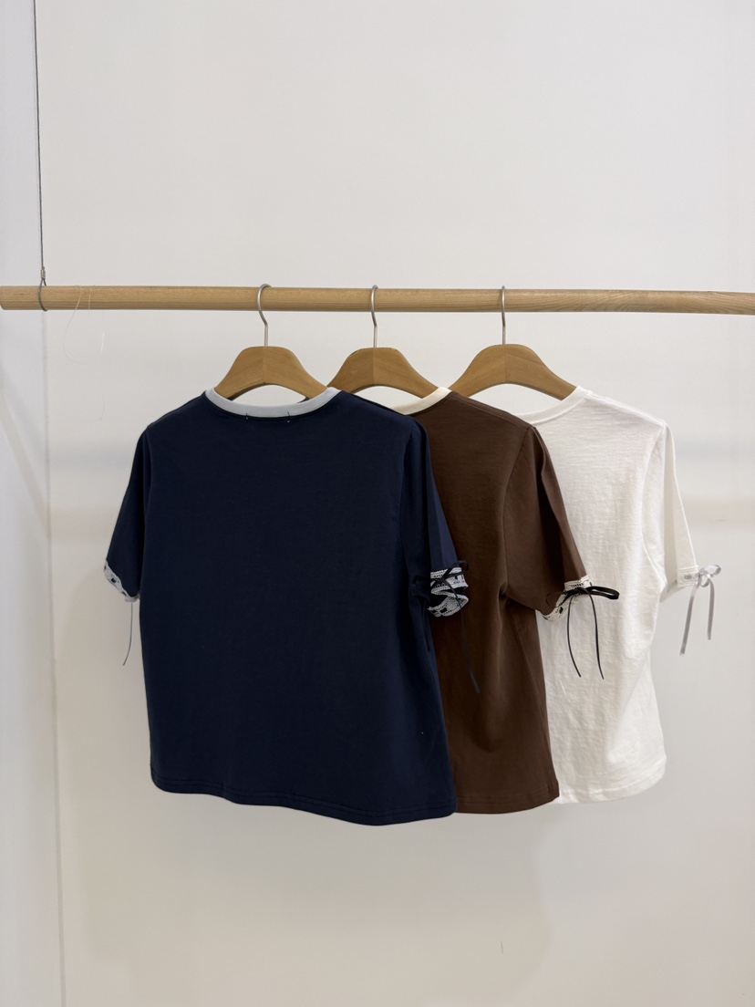 BY CHAPTER韓國直郵女裝新款熱賣時尚人氣休閑職業26春夏T恤BY ChapterT恤