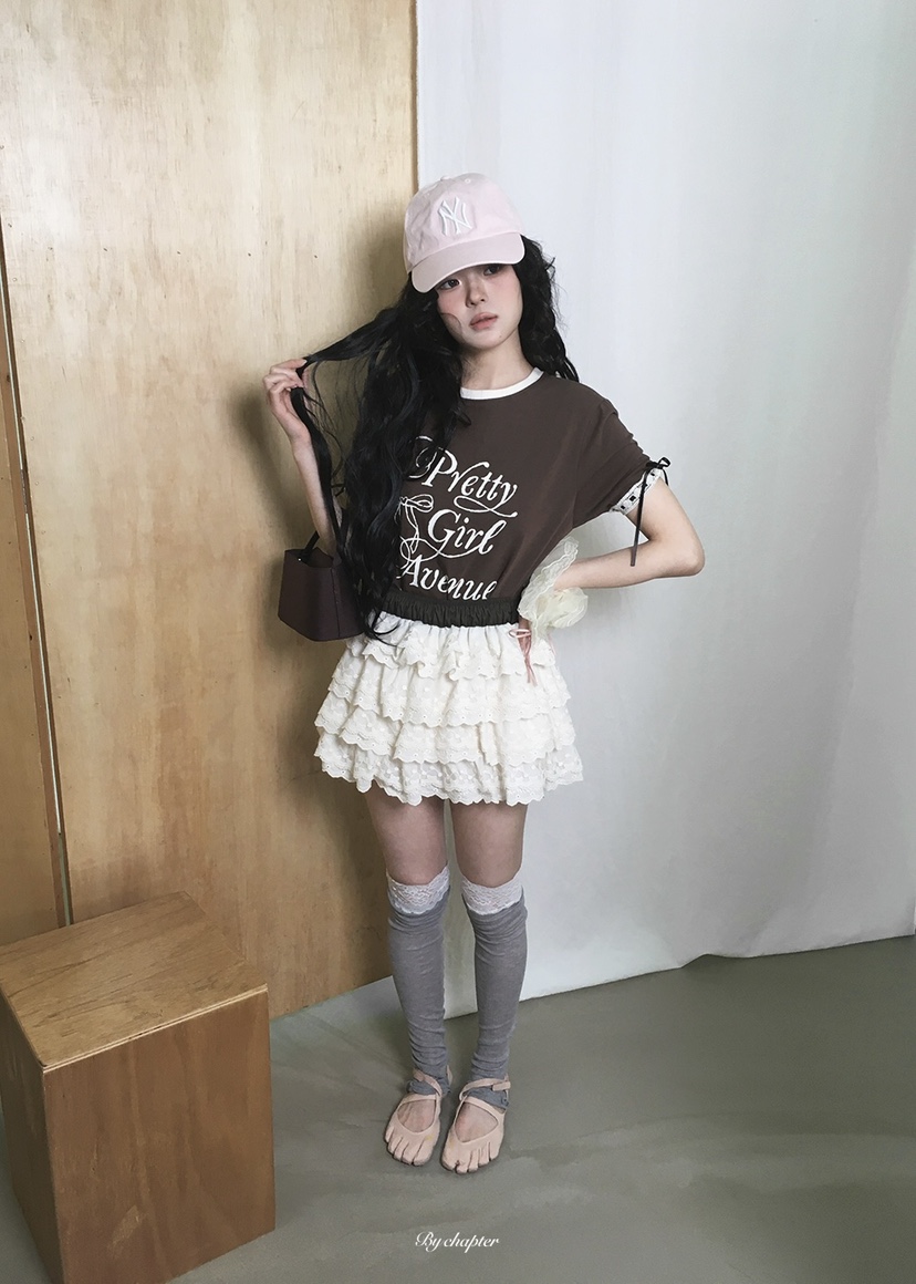 BY CHAPTER韓國直郵女裝新款熱賣時尚人氣休閑職業26春夏T恤BY ChapterT恤