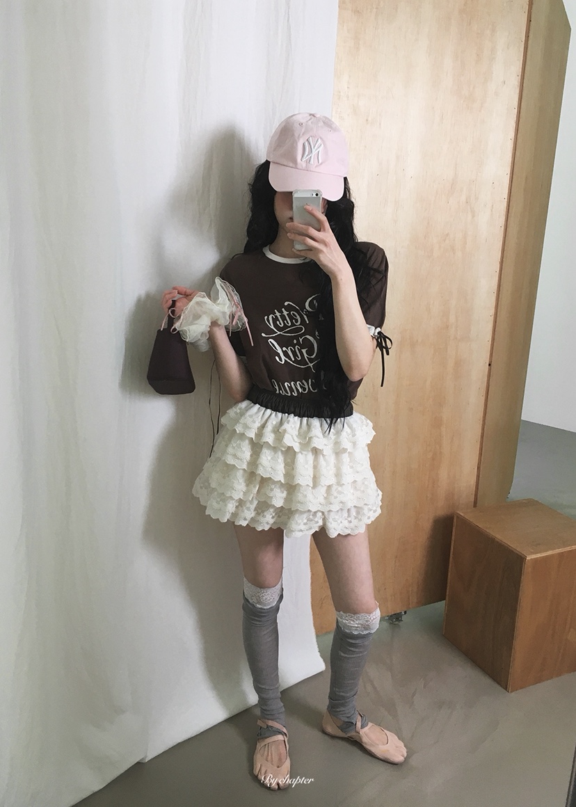 BY CHAPTER韓國直郵女裝新款熱賣時尚人氣休閑職業26春夏T恤BY ChapterT恤