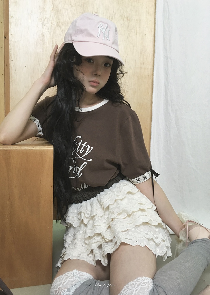 BY CHAPTER韓國直郵女裝新款熱賣時尚人氣休閑職業26春夏T恤BY ChapterT恤