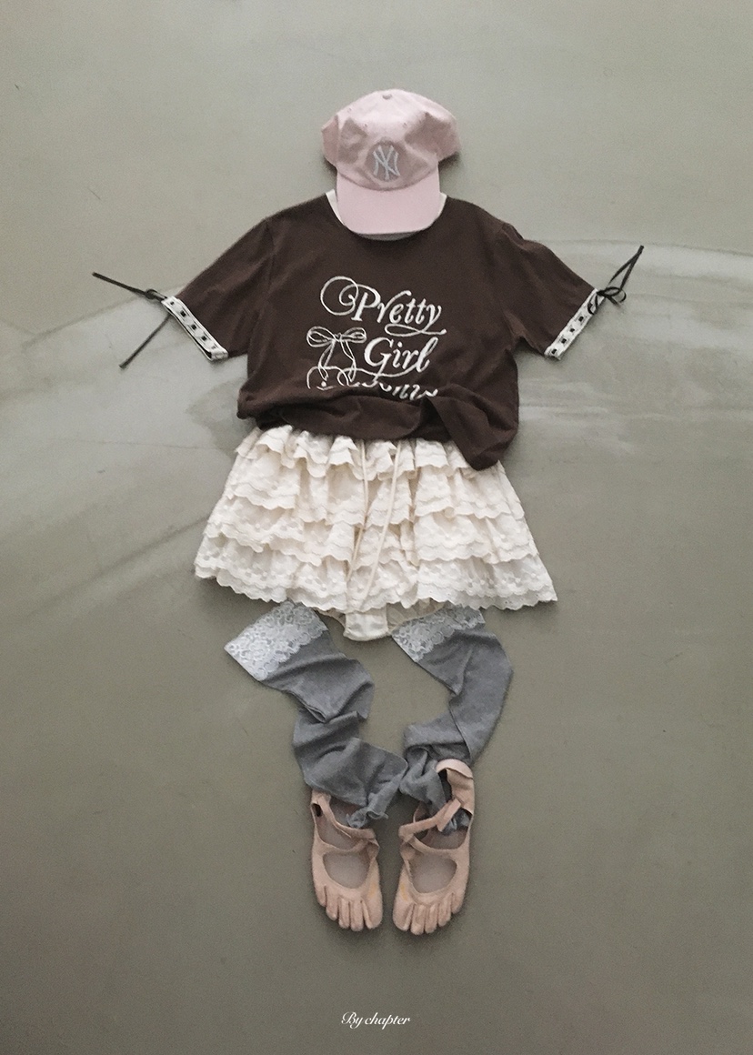 BY CHAPTER韓國直郵女裝新款熱賣時尚人氣休閑職業26春夏T恤BY ChapterT恤