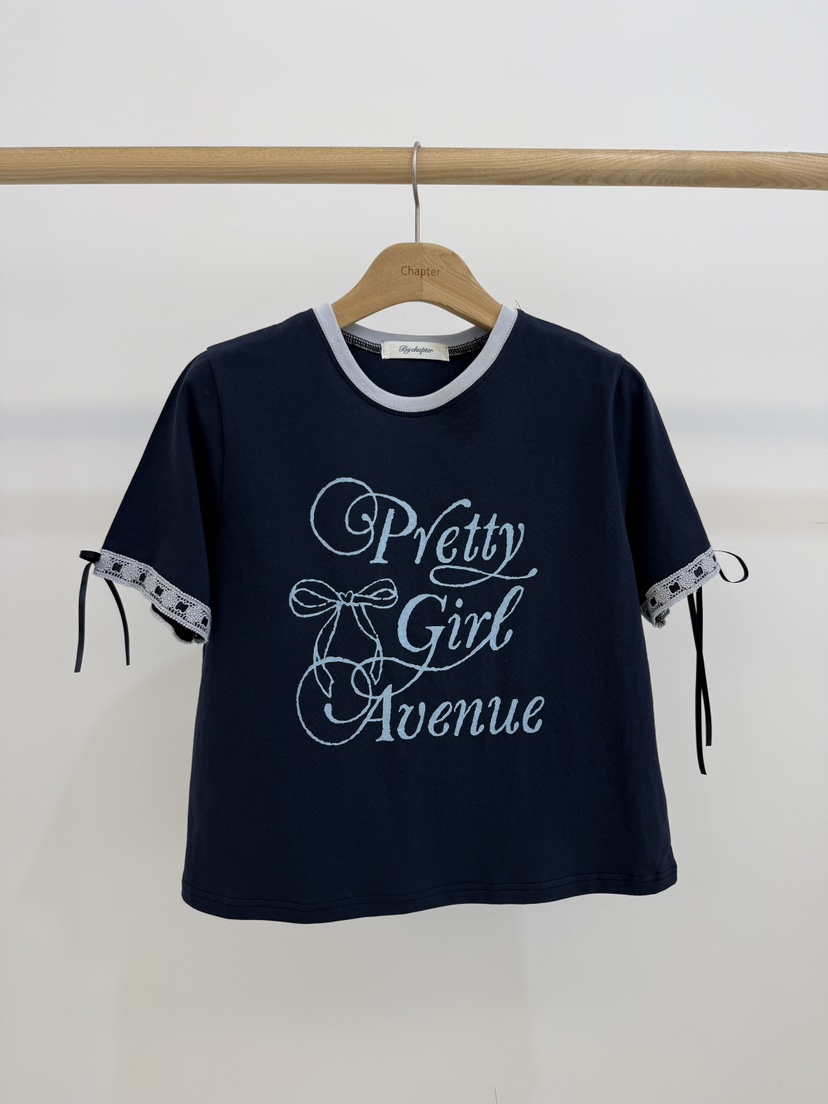 BY CHAPTER韓國直郵女裝新款熱賣時尚人氣休閑職業26春夏T恤BY ChapterT恤圖色2