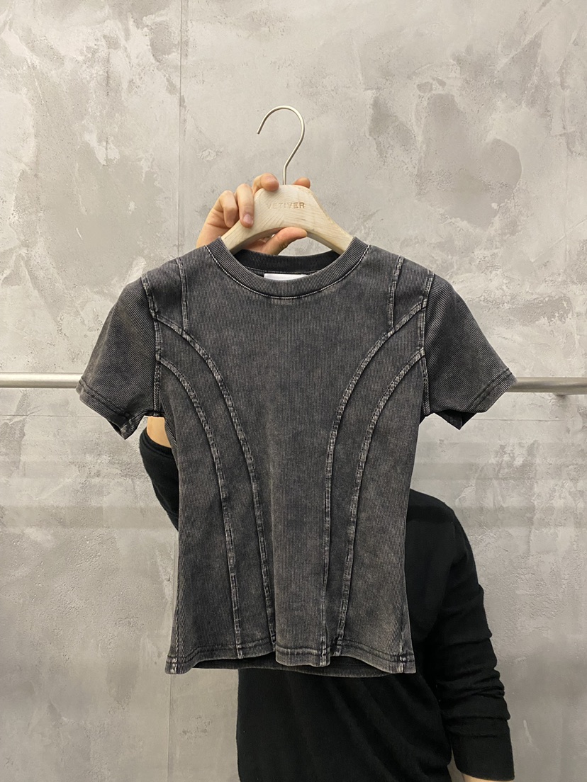 THE VETIVER-A韓國直郵女裝新款26春夏職業休閑推薦T恤VETIVERT恤圖色1