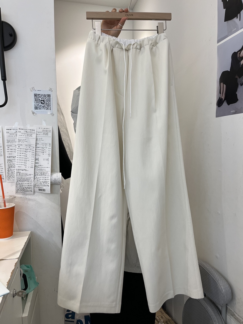 OUVIR韓國東大門代購女士新款熱賣職業26春夏推薦人氣休閑褲O.V.R/OUVIR休閑褲圖色1