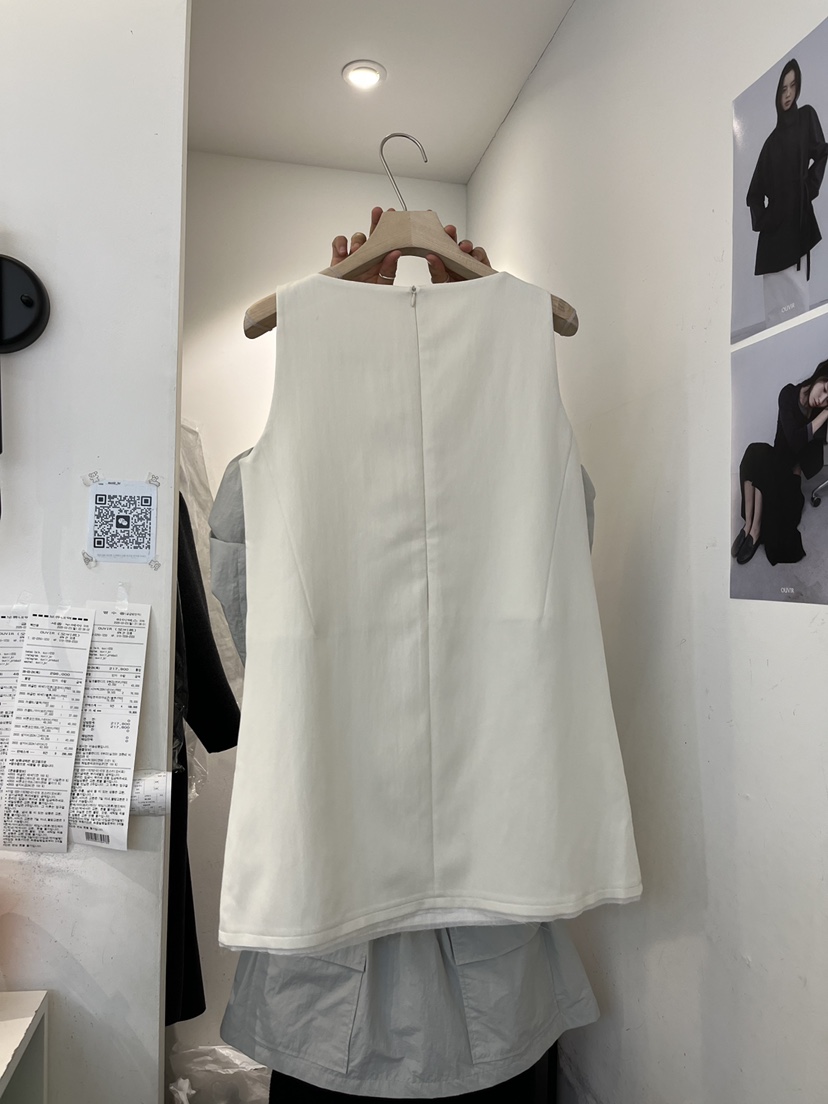 OUVIR韓國代購女裝新品職業熱賣休閑人氣時尚26春夏連衣裙船領O.V.R/OUVIR連衣裙