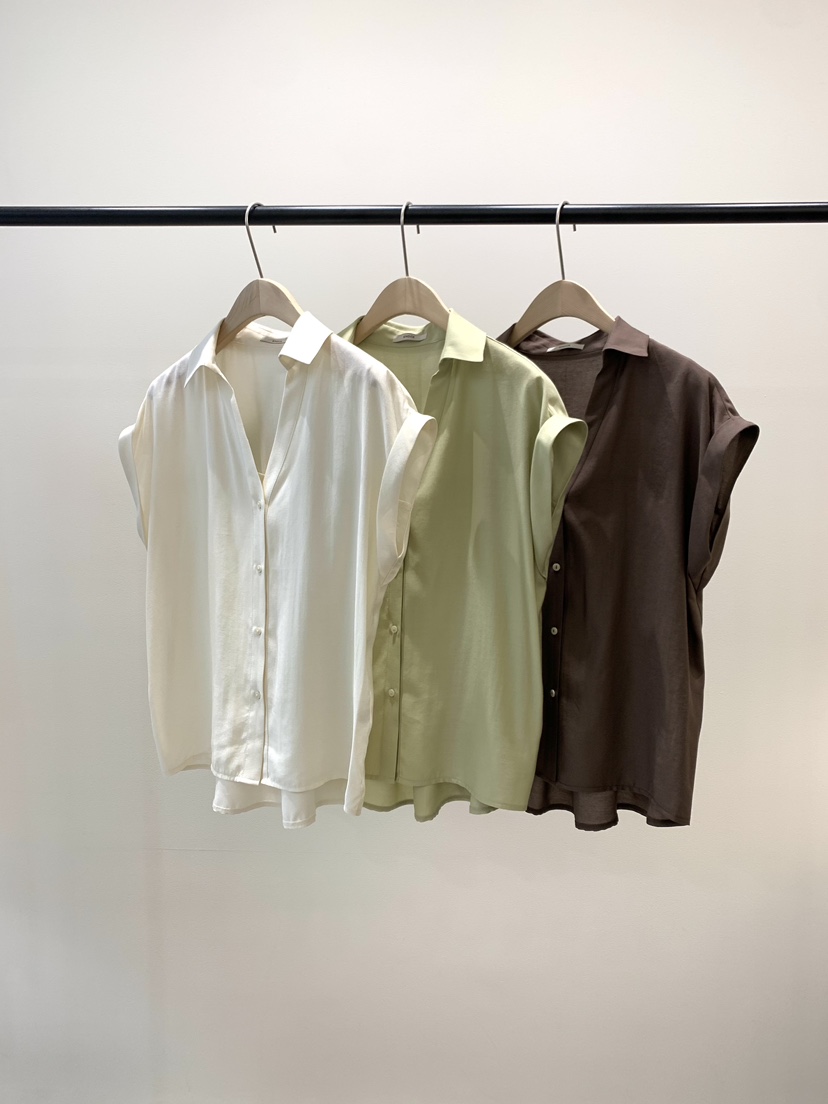 KNOCK韓國代購女裝新款熱賣休閑時尚26春夏人氣襯衫蕾絲衫KNOCK襯衫/蕾絲衫