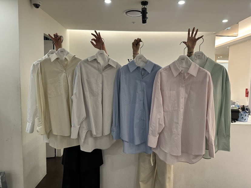 YOUR-P韓國東大門代購女士新品熱賣職業休閑推薦襯衫蕾絲衫YOUR-P襯衫/蕾絲衫