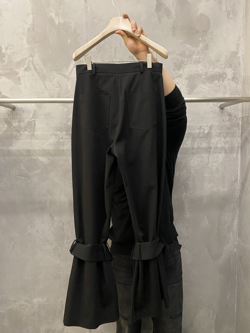 THE VETIVER-A韓國直郵實拍女裝新品熱賣時尚休閑褲腰帶VETIVER休閑褲