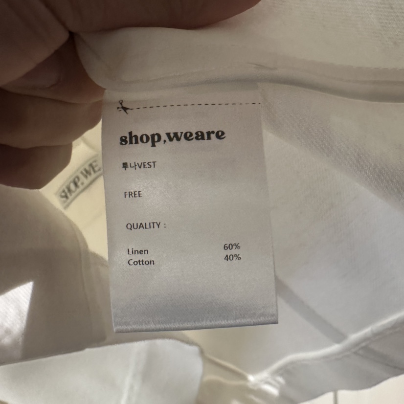 WE ARE/WELOVER韓國東大門直郵女裝新款時尚職業人氣馬甲SHOP_WE ARE馬甲