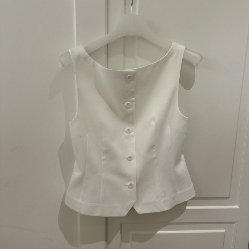 WE ARE/WELOVER韓國東大門直郵女裝新款時尚職業人氣馬甲SHOP_WE ARE馬甲圖色1