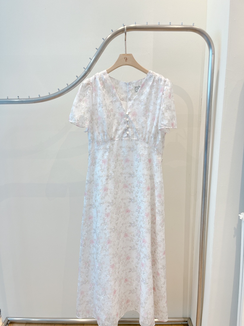 OVE韓國代購女裝新品推薦熱賣26春夏休閑時尚職業人氣連衣裙OVE連衣裙圖色1