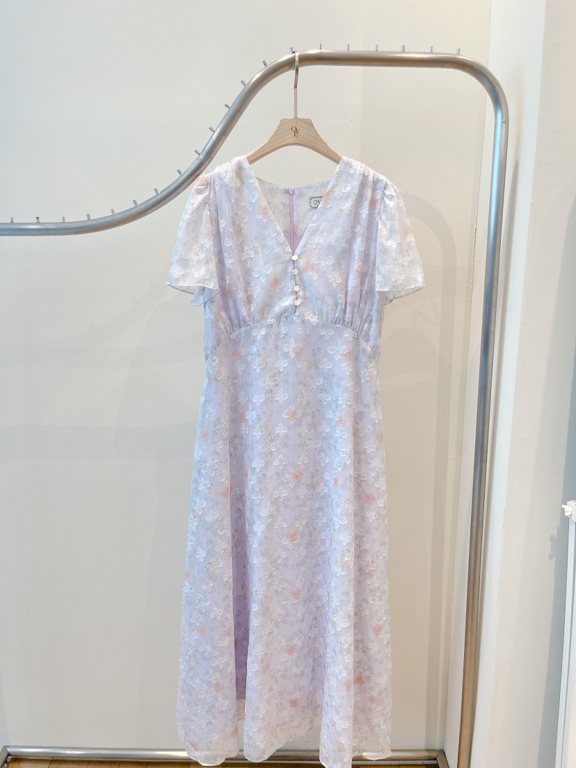 OVE韓國代購女裝新品推薦熱賣26春夏休閑時尚職業人氣連衣裙OVE連衣裙圖色3