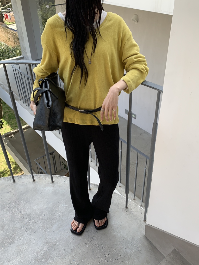 B_GARDER韓國直郵實拍女士新品熱賣26春夏推薦休閑休閑褲B.GARDER休閑褲圖色2