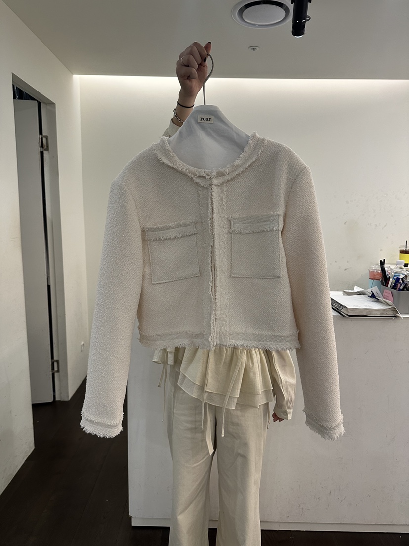 YOUR-P韓國直郵女裝新品26春夏職業推薦熱賣人氣休閑夾克YOUR-P夾克圖色1