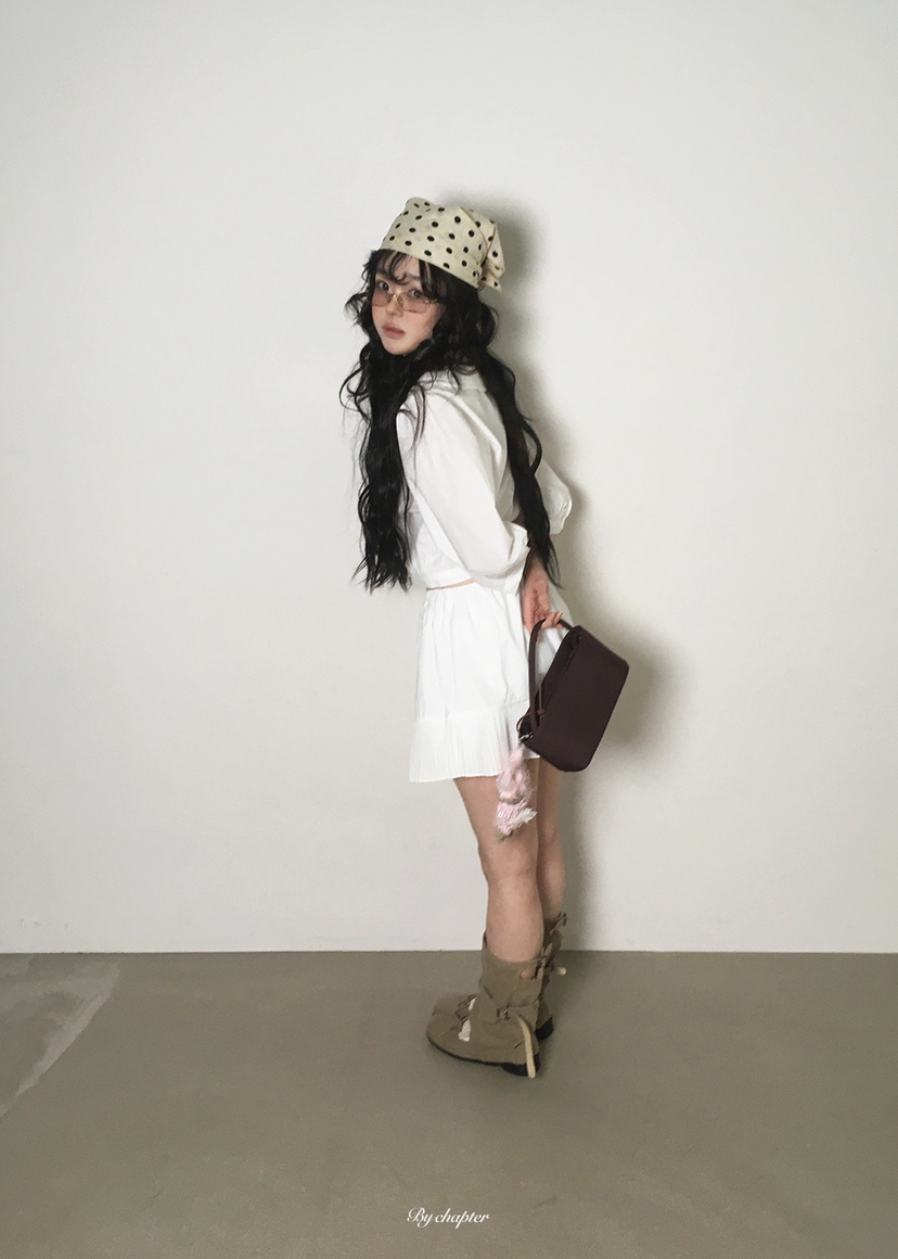 BY CHAPTER韓國代購女士新品休閑時尚26春夏熱賣襯衫蕾絲衫BY Chapter襯衫/蕾絲衫