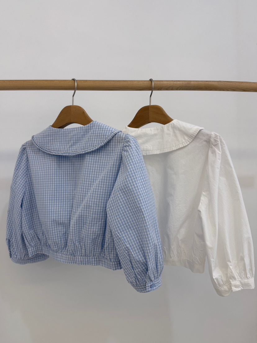 BY CHAPTER韓國代購女士新品休閑時尚26春夏熱賣襯衫蕾絲衫BY Chapter襯衫/蕾絲衫