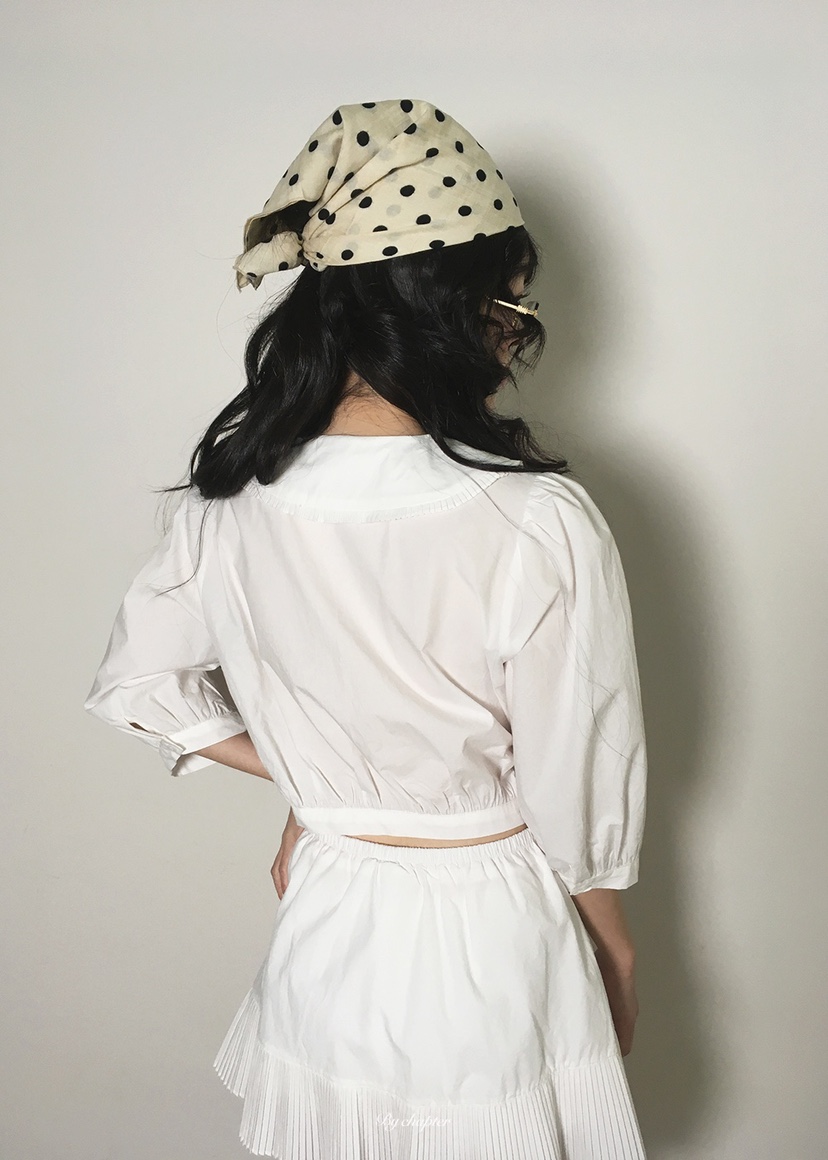 BY CHAPTER韓國代購女士新品休閑時尚26春夏熱賣襯衫蕾絲衫BY Chapter襯衫/蕾絲衫