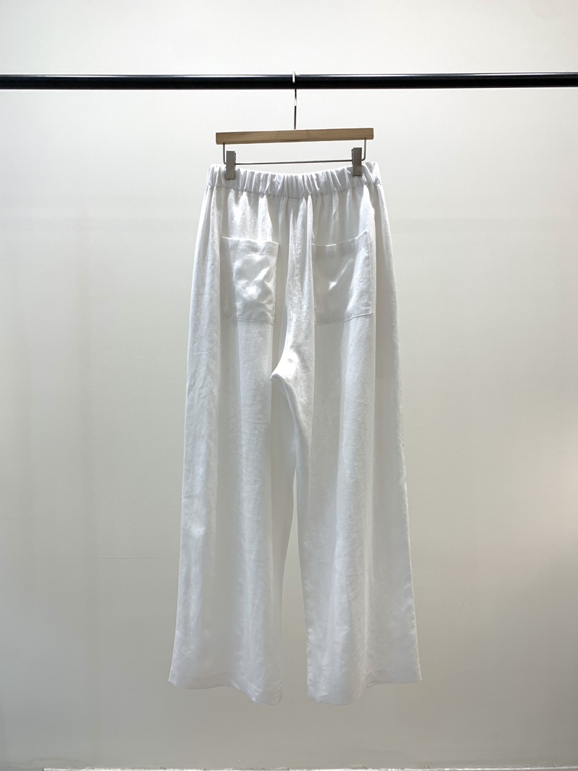 KNOCK韓國代購女裝新款26春夏人氣職業時尚推薦休閑褲亞麻布KNOCK休閑褲