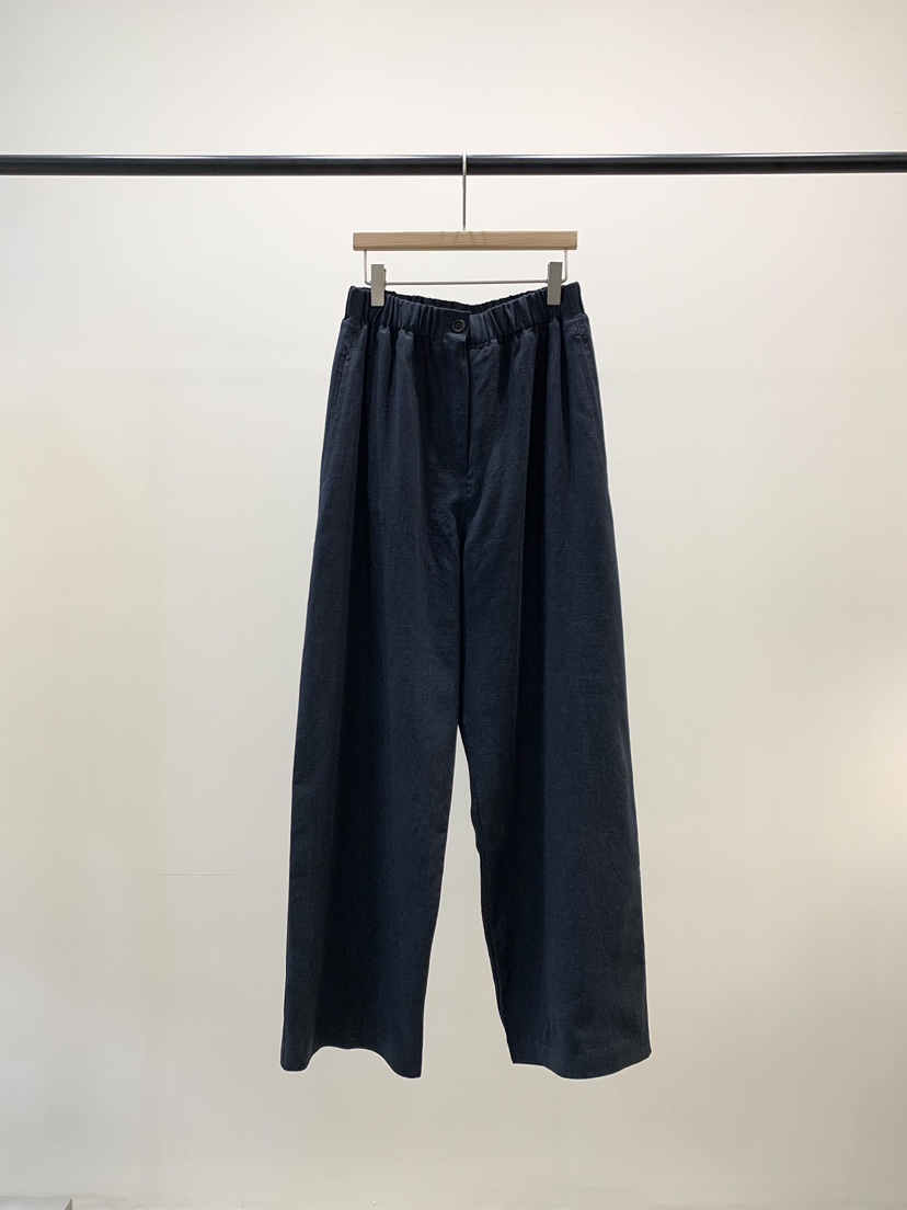 KNOCK韓國代購女裝新款26春夏人氣職業時尚推薦休閑褲亞麻布KNOCK休閑褲圖色2