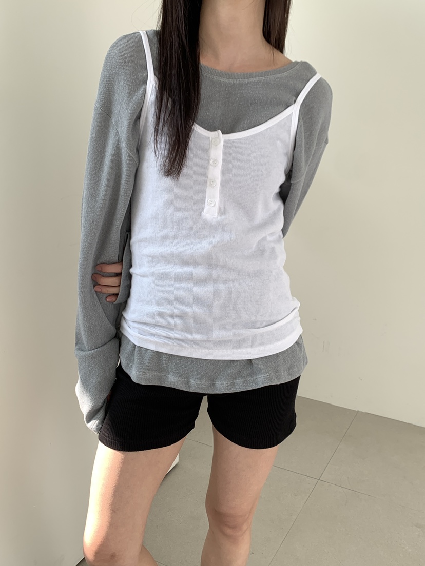 B_GARDER韓國東大門直郵女裝新品推薦26春夏吊帶背心不含內搭B.GARDER吊帶/背心圖色3