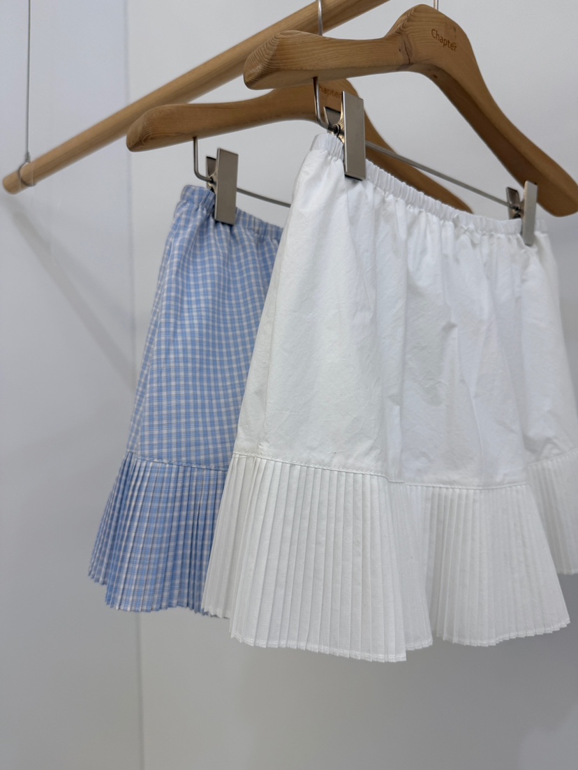 BY CHAPTER韓國代購女士新款休閑人氣職業時尚推薦短裙褶裙BY Chapter短裙