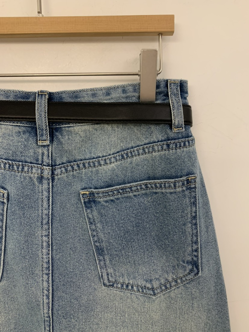 UNDER KEY韓國代購女裝新款時尚推薦職業熱賣短裙含腰帶UNDER KEY短裙