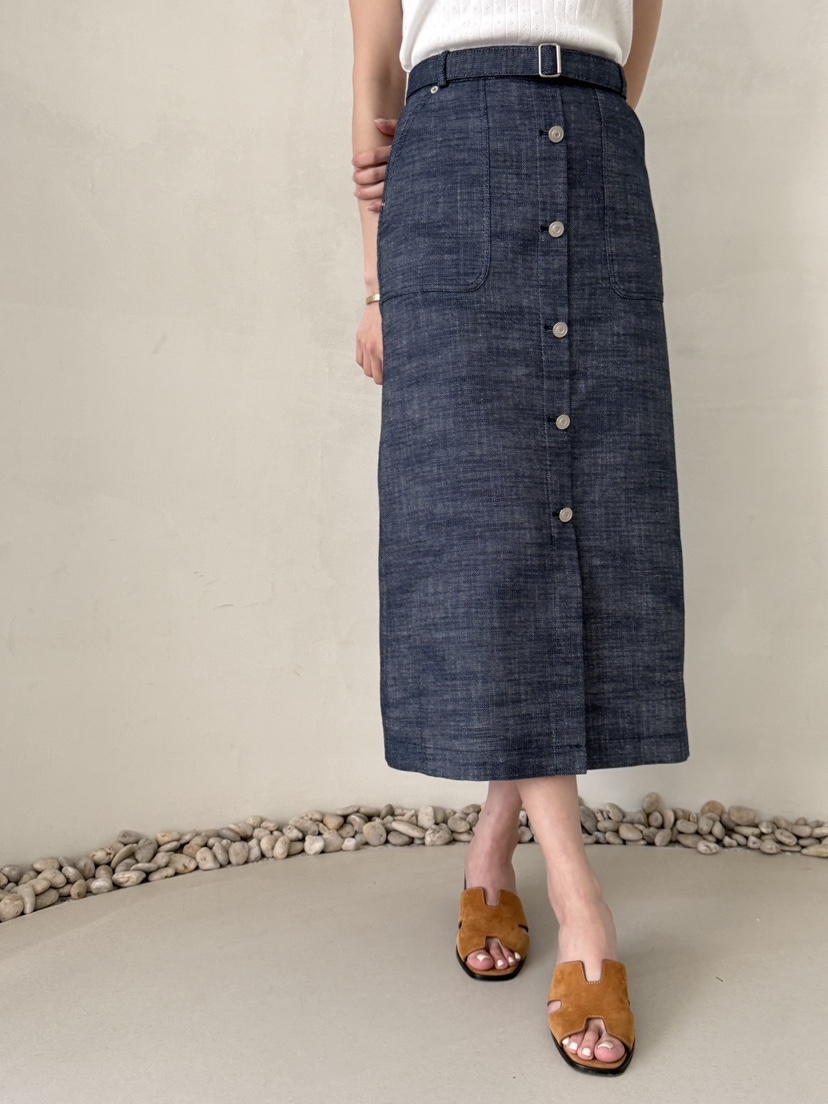 DEMAR韓國東大門直郵女士新款職業人氣時尚推薦休閑26春夏長裙DEMAR長裙圖色2