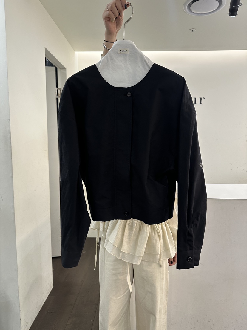 YOUR-P韓國直郵實拍女裝新品時尚人氣26春夏推薦熱賣夾克YOUR-P夾克圖色4