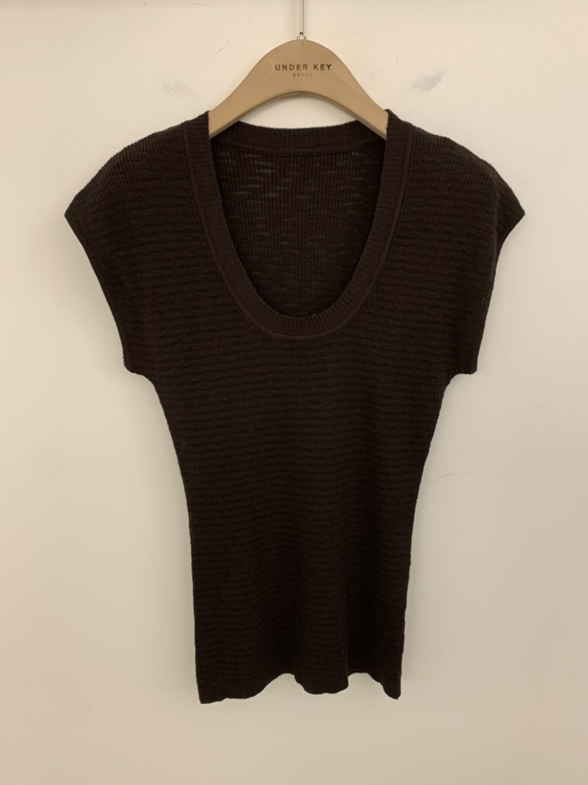 UNDER KEY韓國直郵女裝新品26春夏熱賣時尚人氣休閑針織衫UNDER KEY針織衫圖色2棕色