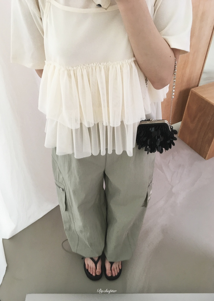 BY CHAPTER韓國直郵女裝新品時尚26春夏推薦套裝兩件套套裝BY Chapter套裝