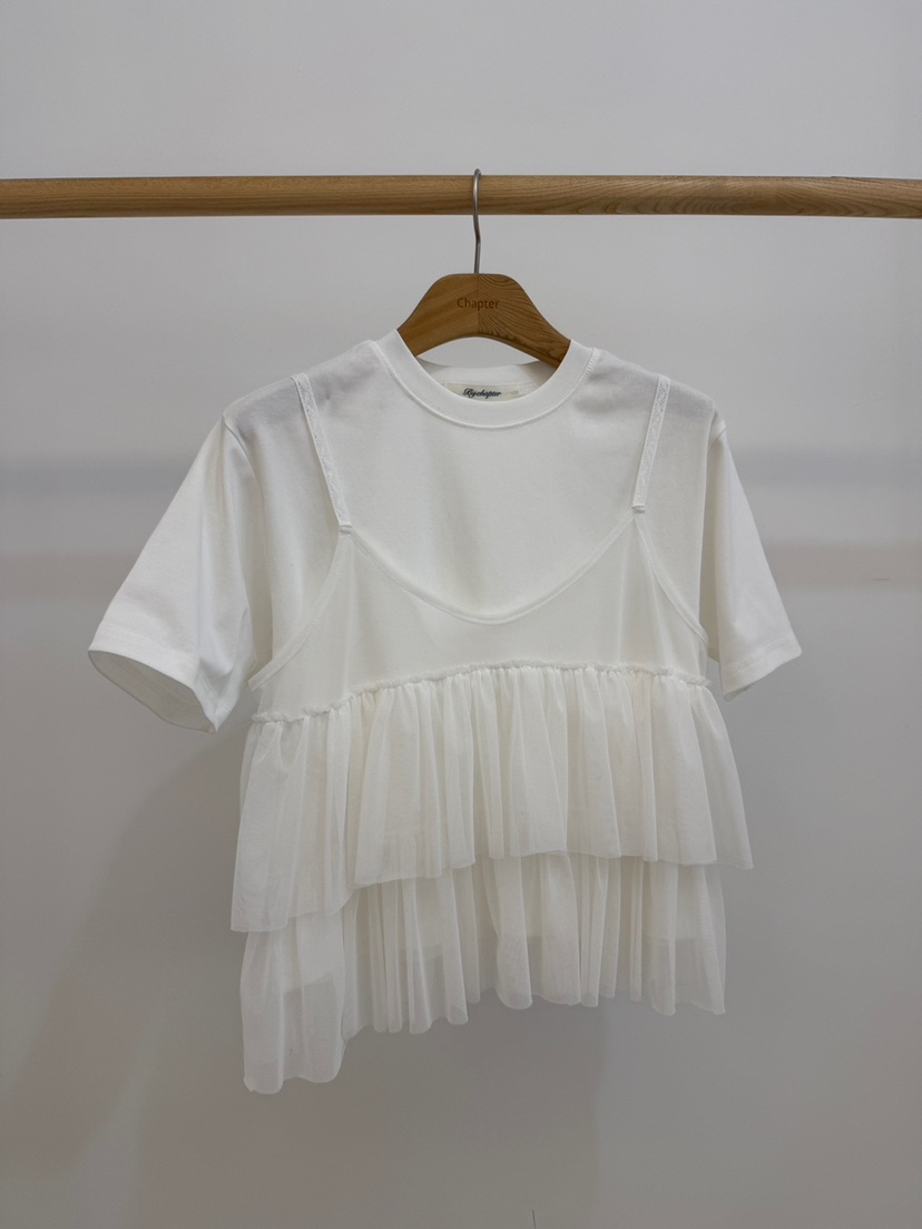 BY CHAPTER韓國直郵女裝新品時尚26春夏推薦套裝兩件套套裝BY Chapter套裝圖色1白色