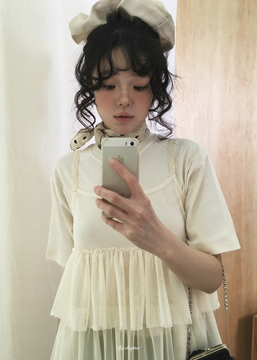 BY CHAPTER韓國直郵女裝新品時尚26春夏推薦套裝兩件套套裝BY Chapter套裝圖色2奶油色