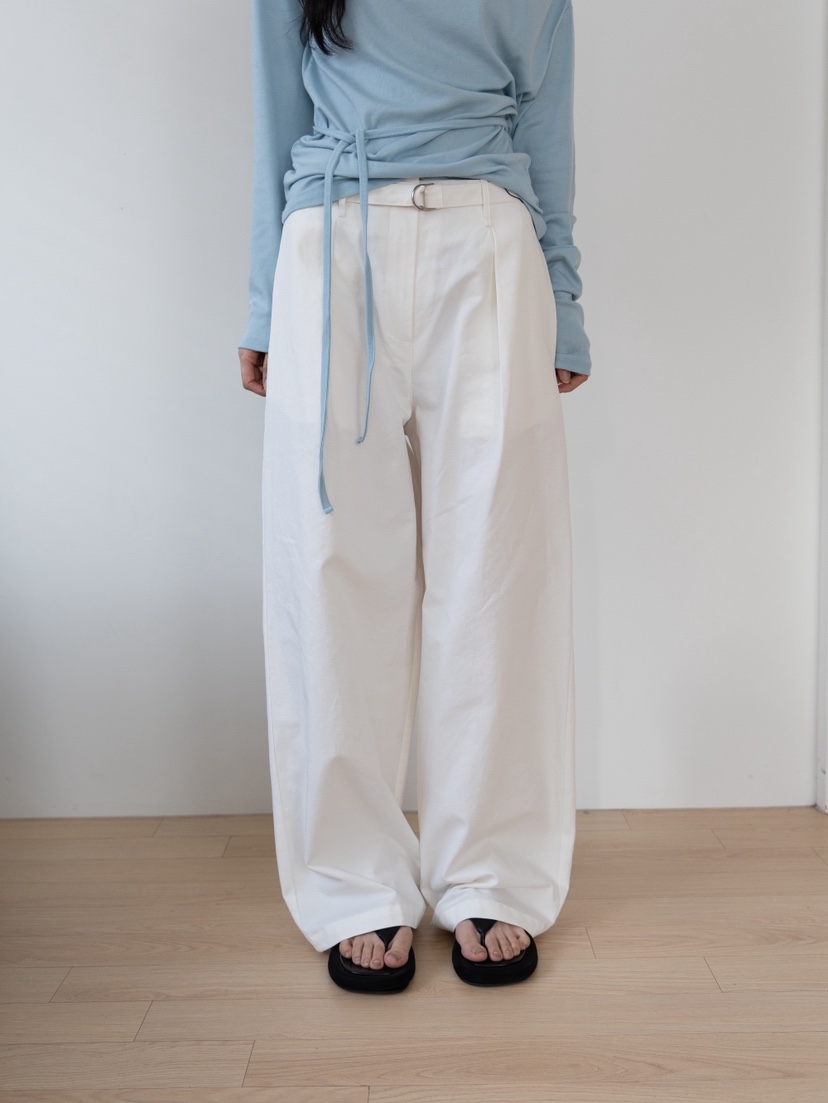 B_GARDER韓國直郵實拍女裝新品熱賣人氣職業26春夏休閑褲絨B.GARDER休閑褲圖色1