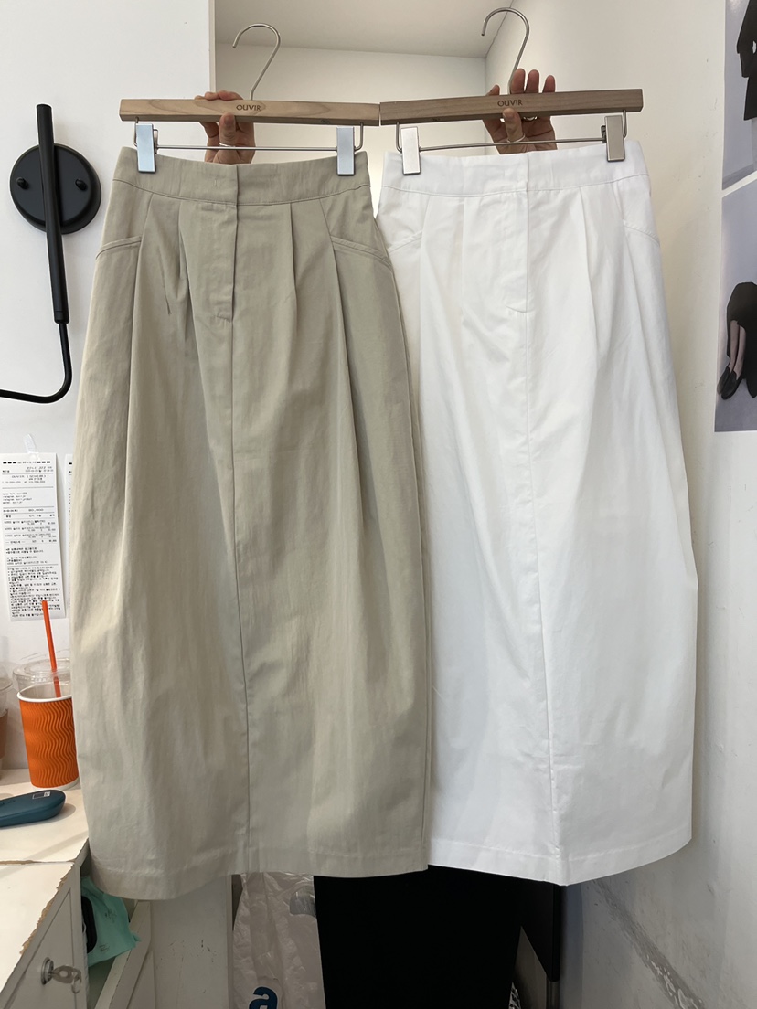 OUVIR韓國東大門代購女士新款人氣26春夏熱賣時尚休閑長裙O.V.R/OUVIR長裙