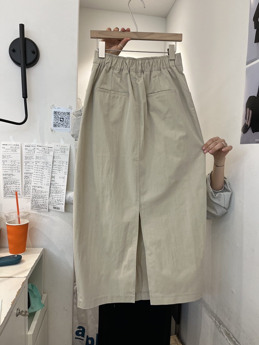 OUVIR韓國東大門代購女士新款人氣26春夏熱賣時尚休閑長裙O.V.R/OUVIR長裙