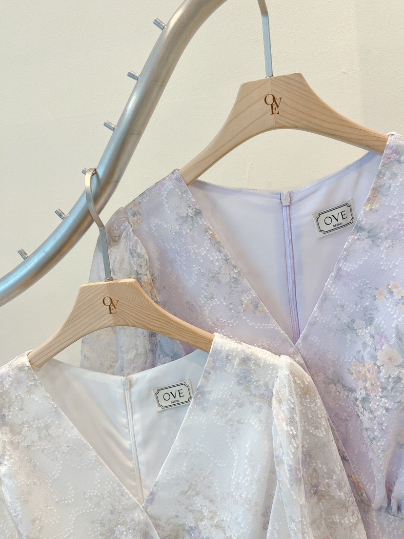 OVE韓國東大門直郵女士新品休閑時尚推薦人氣職業26春夏連衣裙OVE連衣裙