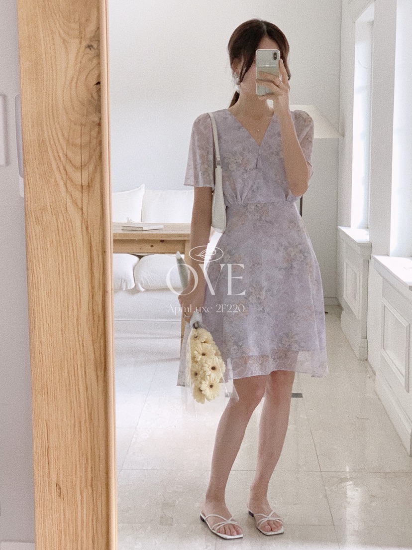 OVE韓國東大門直郵女士新品休閑時尚推薦人氣職業26春夏連衣裙OVE連衣裙