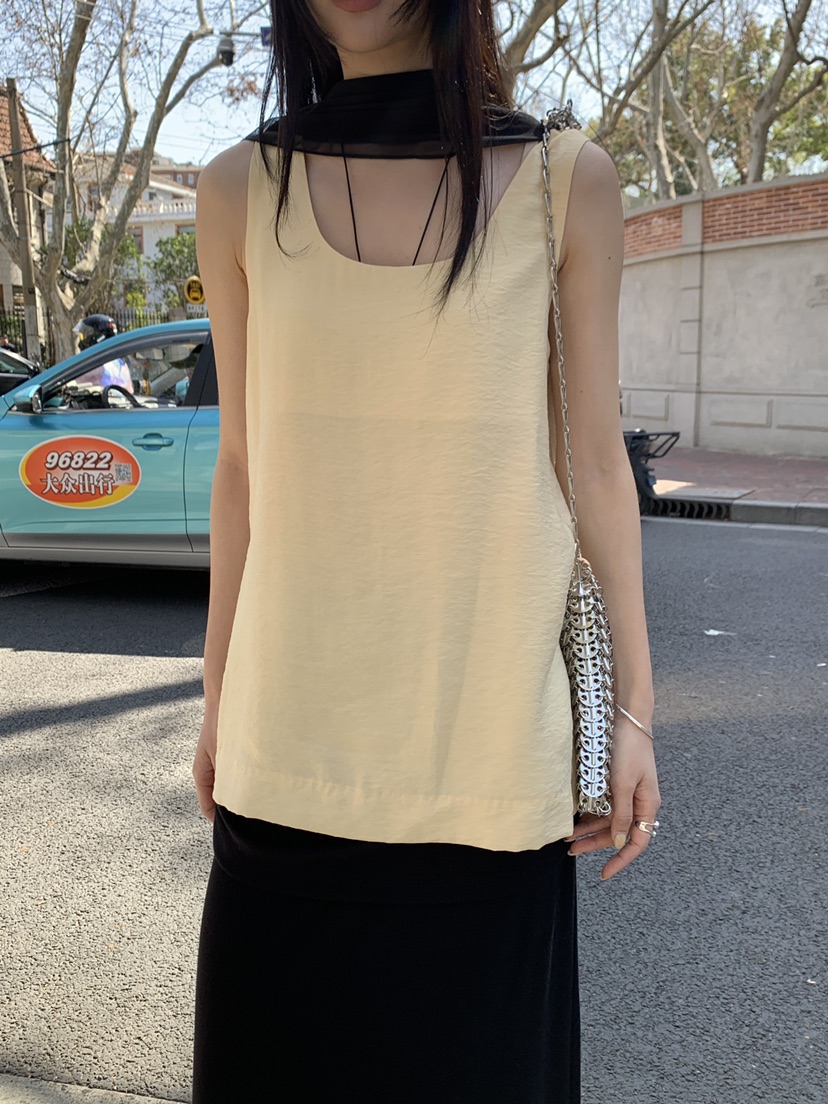 B_GARDER韓國代購女士新品休閑時尚人氣吊帶背心不含圍巾B.GARDER吊帶/背心圖色3