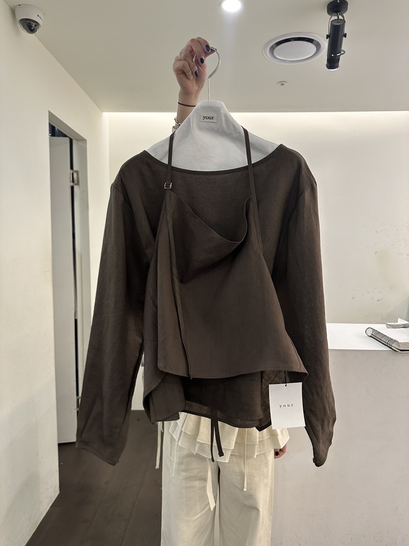 YOUR-P韓國代購女士新款26春夏職業休閑吊帶背心不含內搭YOUR-P吊帶/背心圖色4