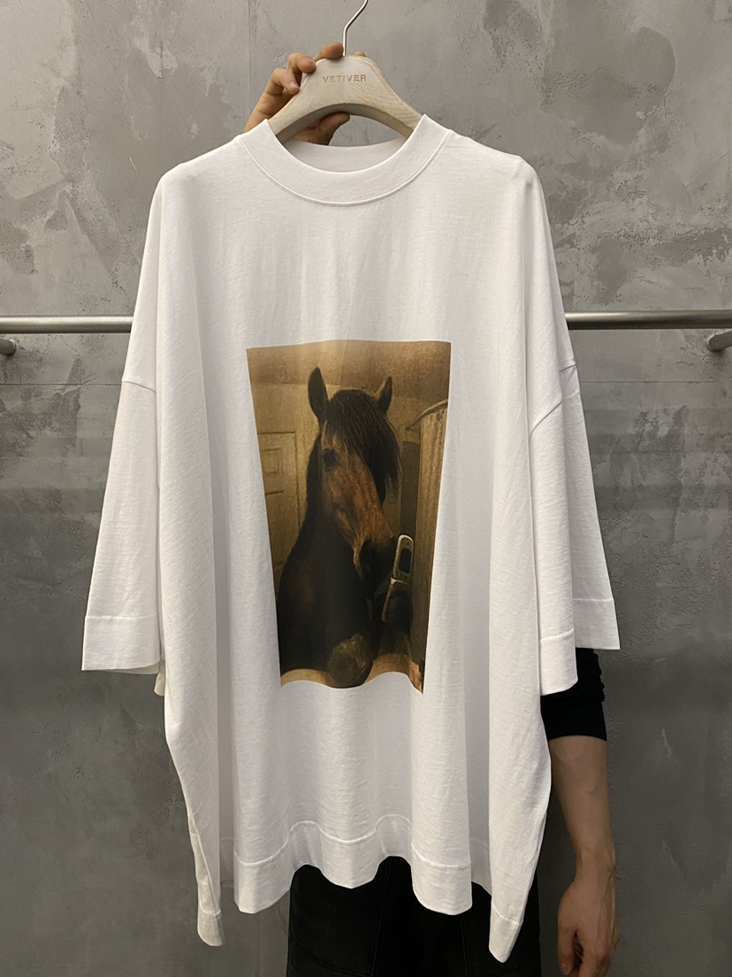 THE VETIVER-A韓國直郵女裝新品職業人氣26春夏推薦T恤VETIVERT恤圖色1