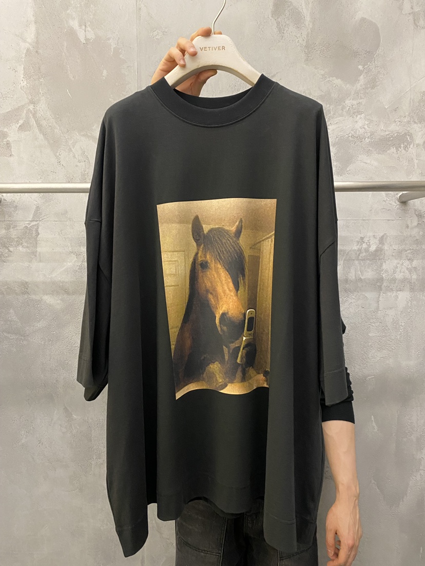 THE VETIVER-A韓國直郵女裝新品職業人氣26春夏推薦T恤VETIVERT恤圖色2