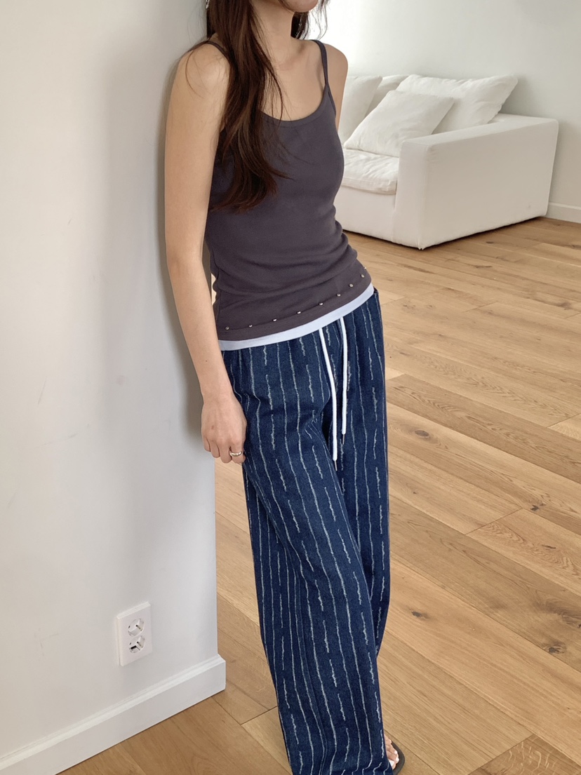 RE:OPENING韓國東大門直郵女士新款休閑熱賣吊帶背心鏤空RE:OPENING吊帶/背心