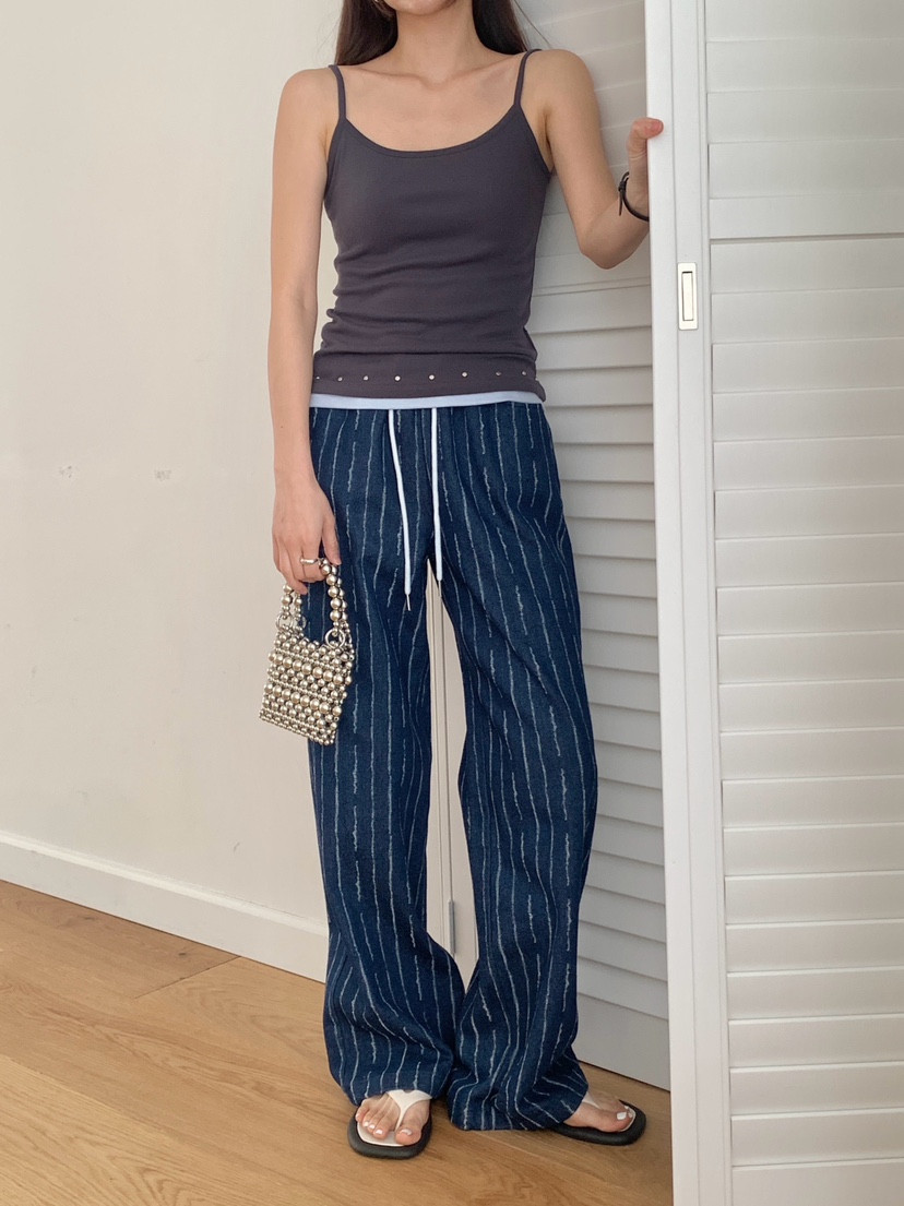 RE:OPENING韓國東大門直郵女士新款休閑熱賣吊帶背心鏤空RE:OPENING吊帶/背心