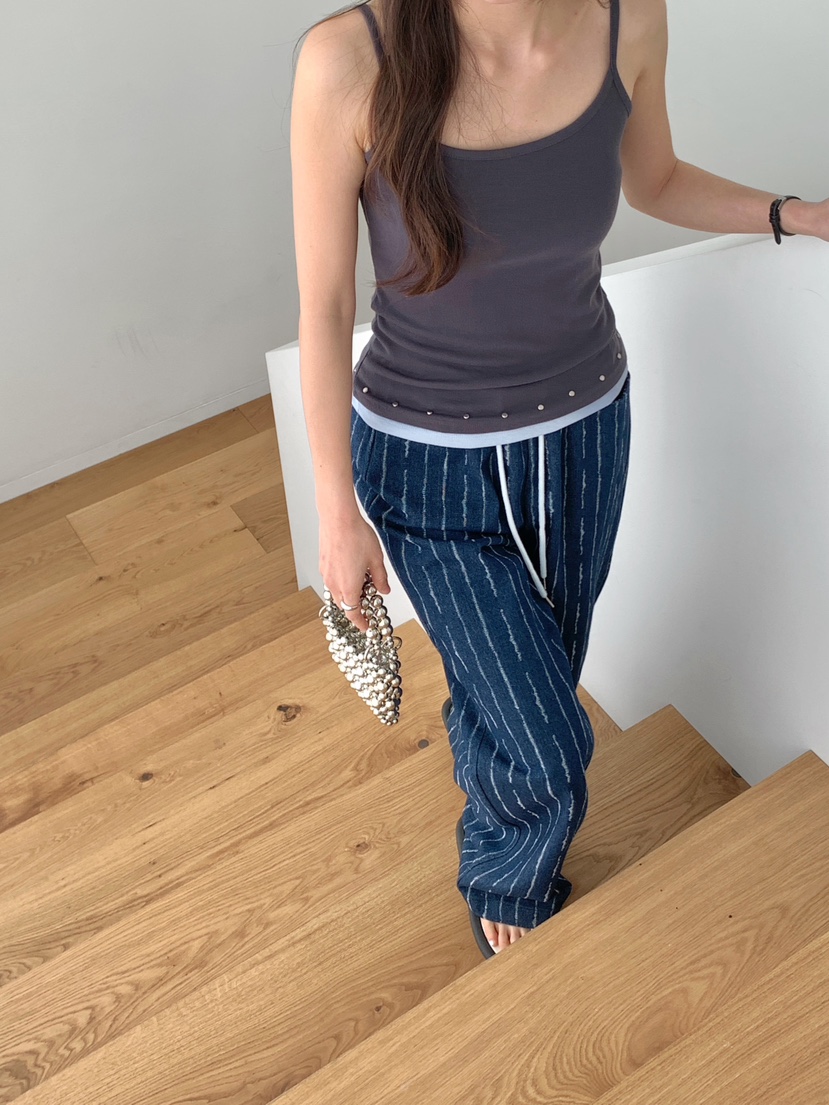 RE:OPENING韓國東大門直郵女士新款休閑熱賣吊帶背心鏤空RE:OPENING吊帶/背心