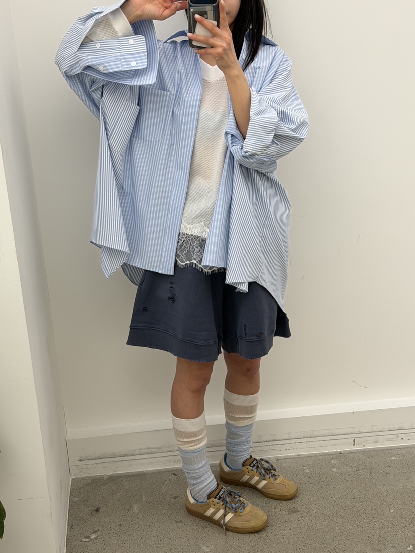 FRANC—L韓國直郵實拍女裝新款休閑人氣熱賣職業26春夏短褲FRANC短褲