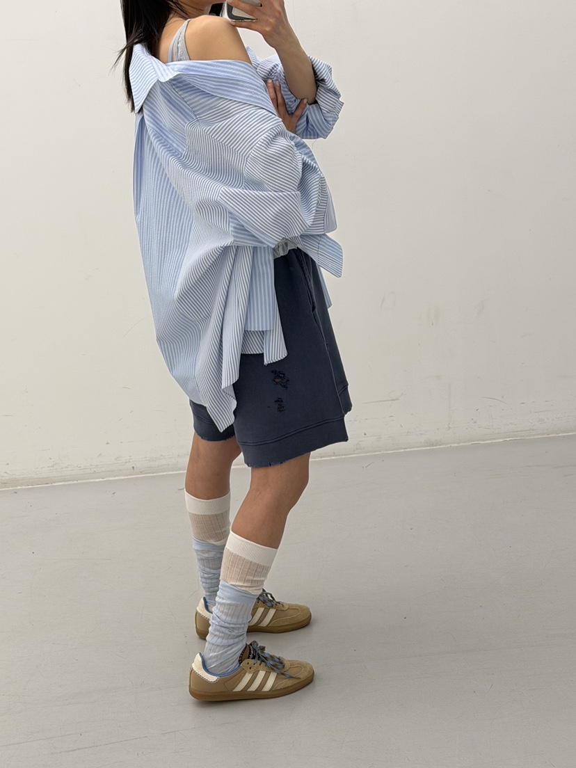 FRANC—L韓國直郵實拍女裝新款休閑人氣熱賣職業26春夏短褲FRANC短褲