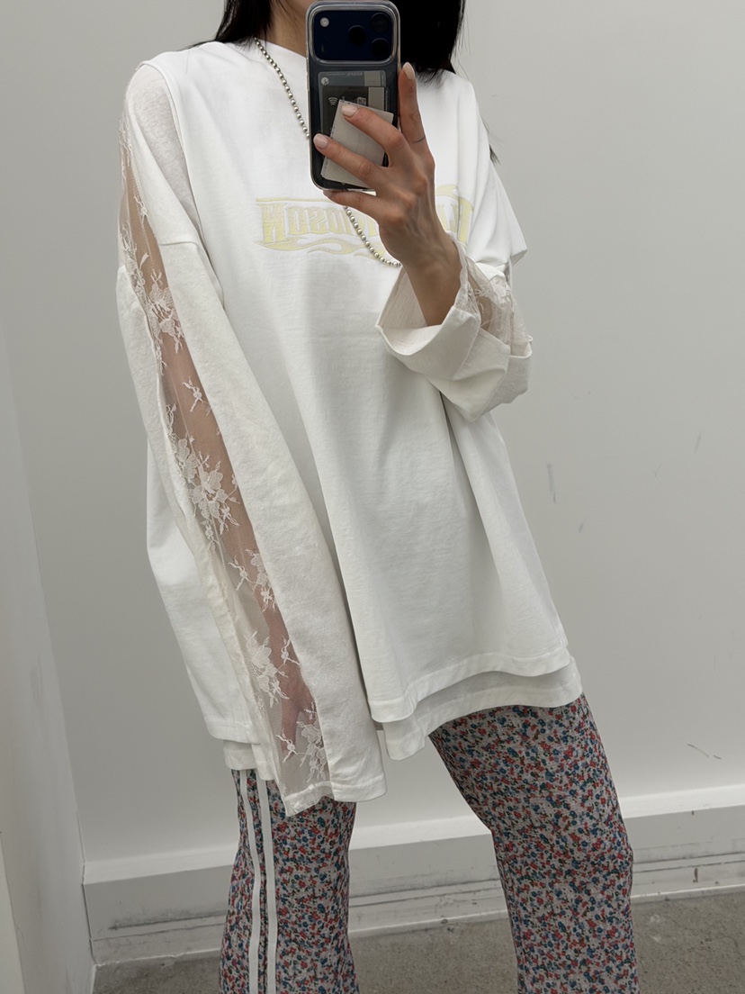 FRANC—L韓國東大門代購女士新款職業熱賣休閑長袖T恤亞麻布FRANC長袖T恤