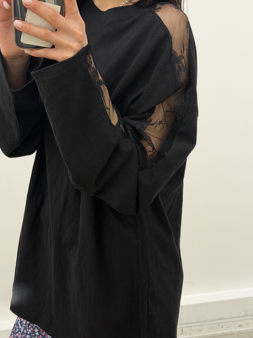 FRANC—L韓國東大門代購女士新款職業熱賣休閑長袖T恤亞麻布FRANC長袖T恤