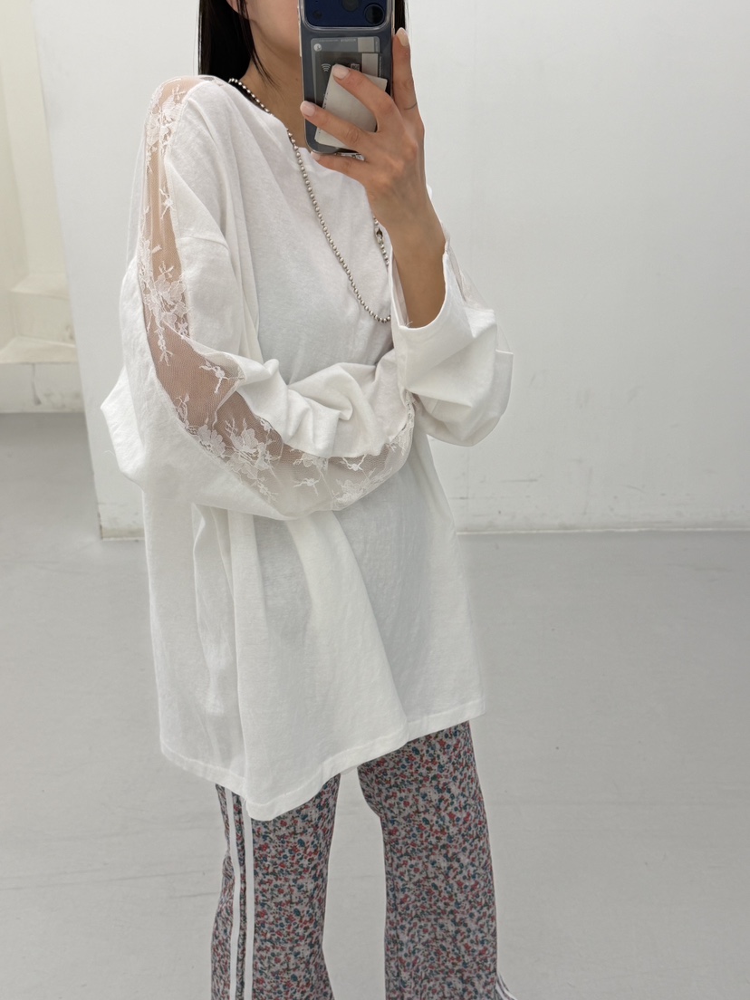 FRANC—L韓國東大門代購女士新款職業熱賣休閑長袖T恤亞麻布FRANC長袖T恤圖色1