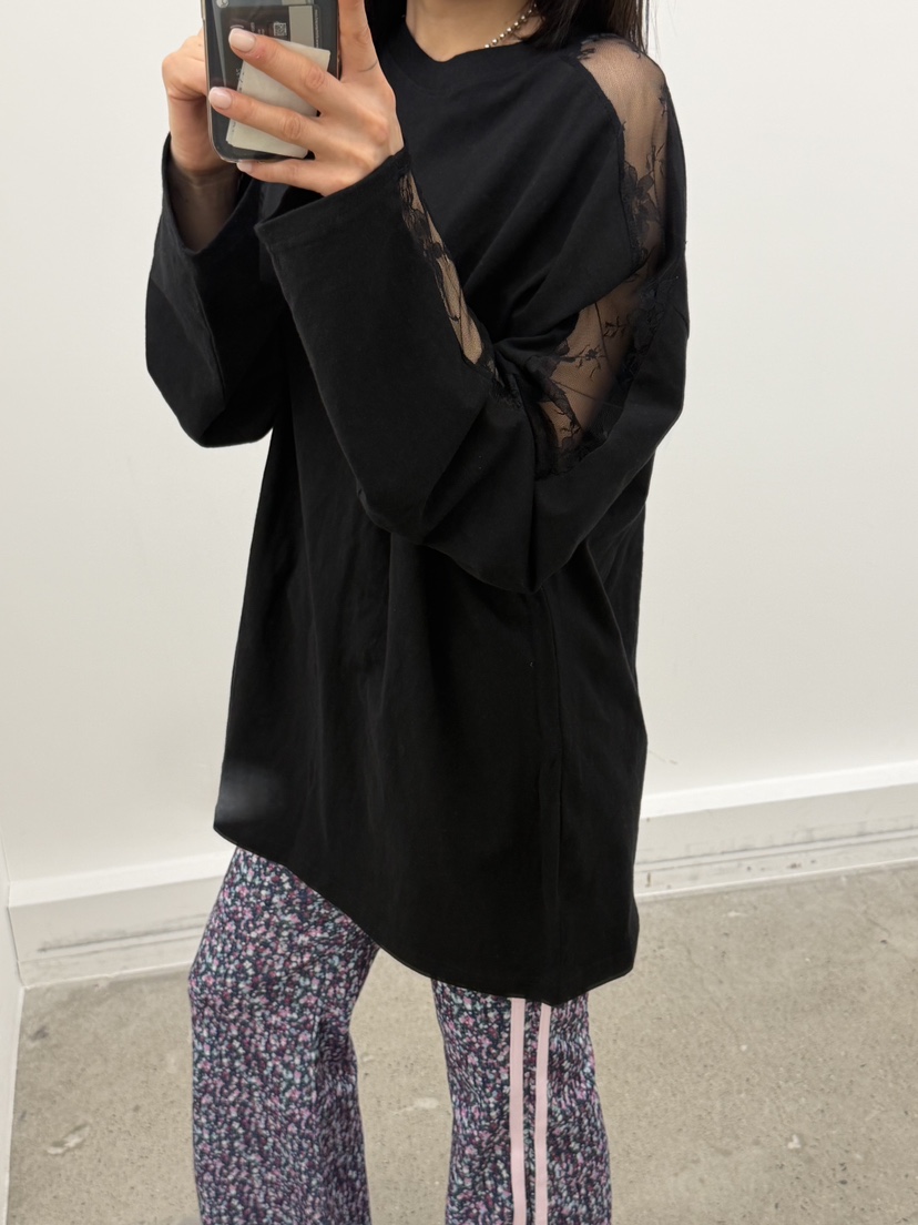 FRANC—L韓國東大門代購女士新款職業熱賣休閑長袖T恤亞麻布FRANC長袖T恤圖色2